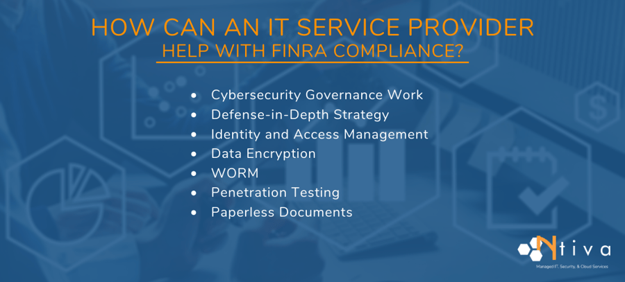 FINRA Compliance Made Easier Through Managed IT Services